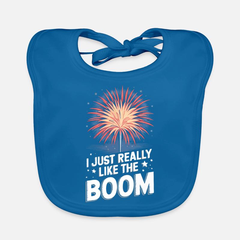 Pyrotechnics Fireworks Pyrotechnics Organic Baby Bibs