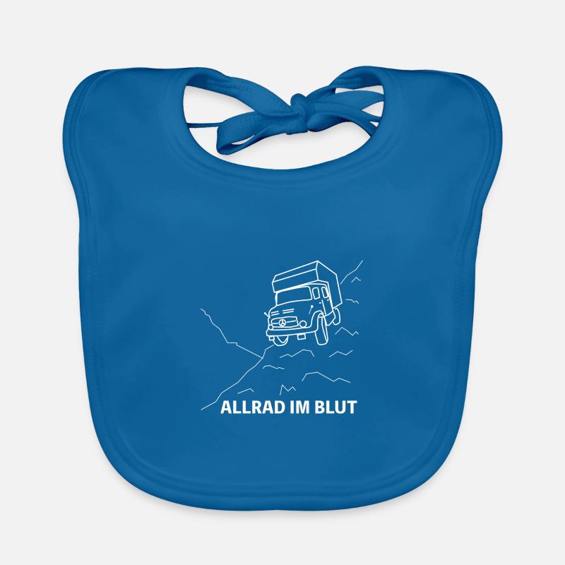 Allrad im Blut Baby Bio-Lätzchen