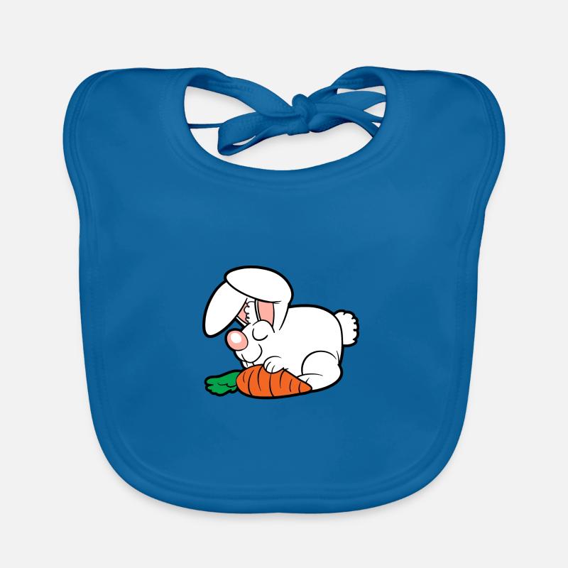 Easter easter bunny Organic Baby Bibs