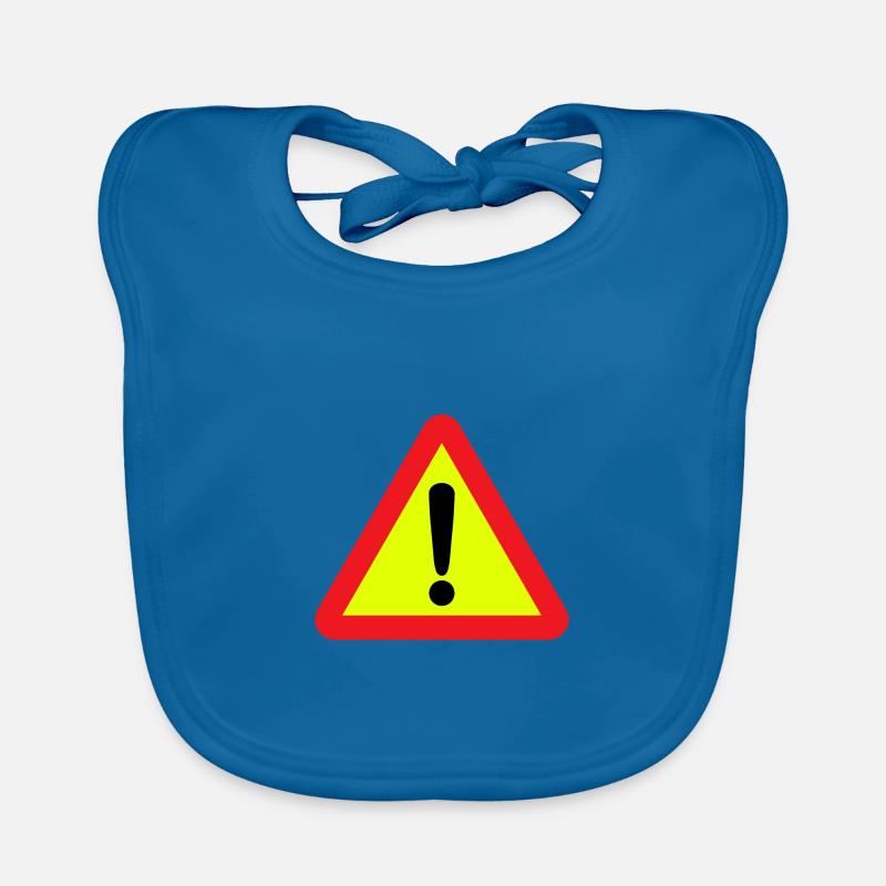 Warning Organic Baby Bibs