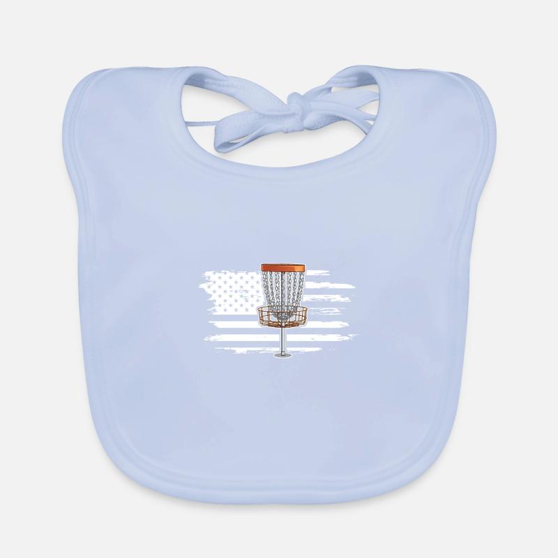 Flugscheibe Werfen Disc Golf Freizeit Sport Baby Bio-Lätzchen