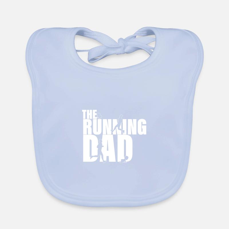 Daddy, der läuft Baby Bio-Lätzchen