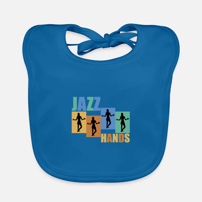 Jazz Hands Chorégraphe de danse jazz Bavoir bio Bébé