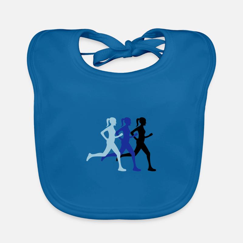 coureurs Bavoir bio Bébé