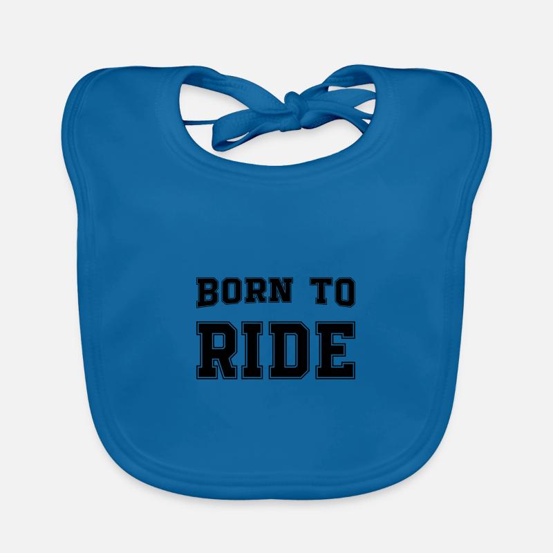 born to ride Baby Bio-Lätzchen