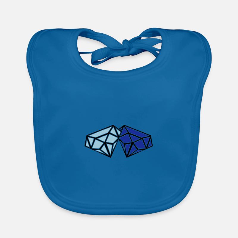 diamonds Baby Bio-Lätzchen