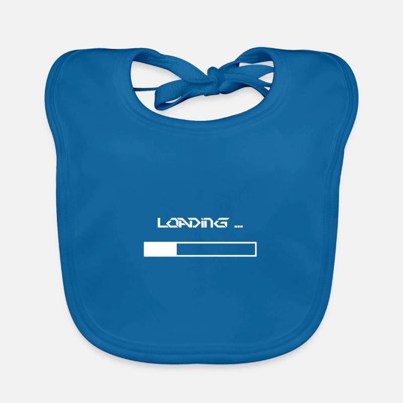 Loading funny Nerd Geek Gift Idea Gaming Organic Baby Bibs