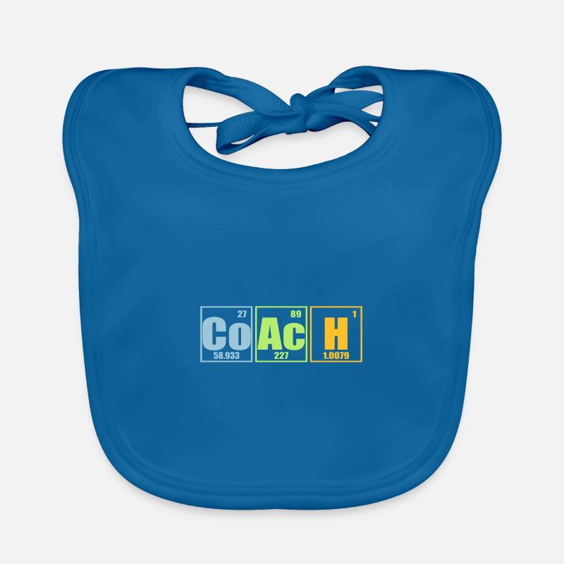CoAcH Chemie Elemente Baby Bio-Lätzchen