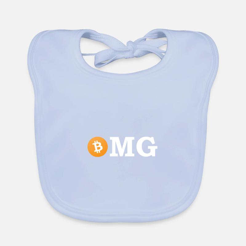 OMG c’est Bitcoin Bavoir bio Bébé