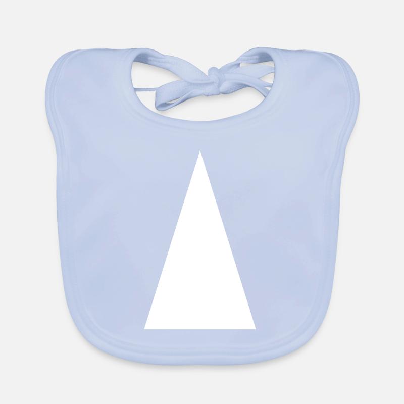 triangle Organic Baby Bibs