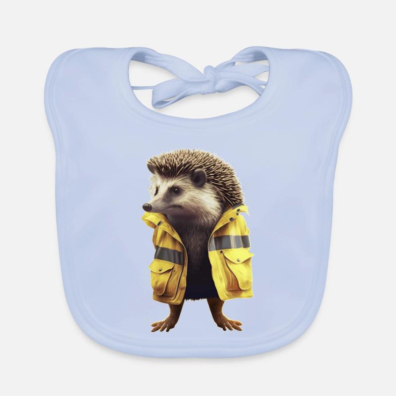 Hedgehog mortality does not have to be Organic Baby Bibs