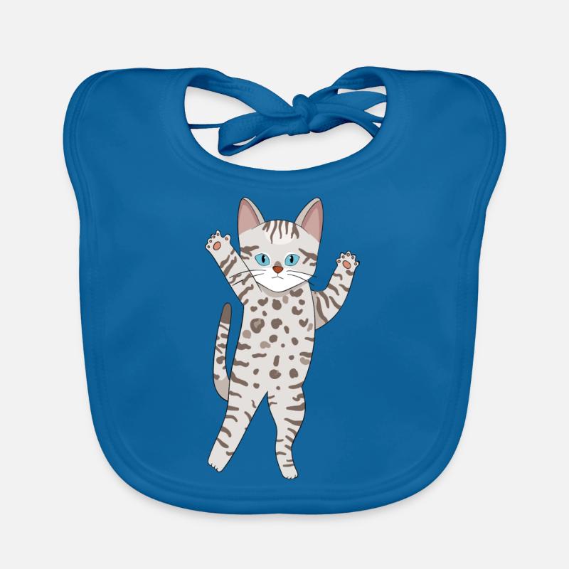 Bengale gris Bavoir bio Bébé