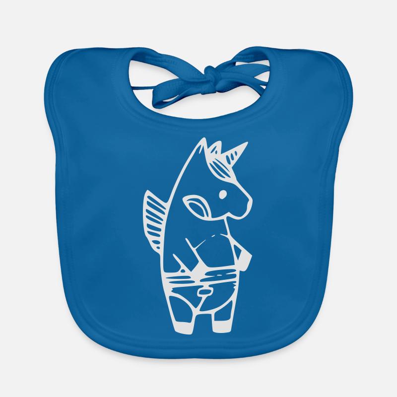 Licorne avec couche Bavoir bio Bébé