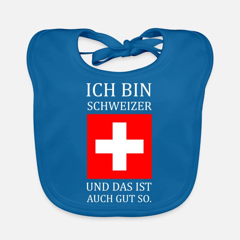 Schweiz/Schweizer Baby Bio-Lätzchen