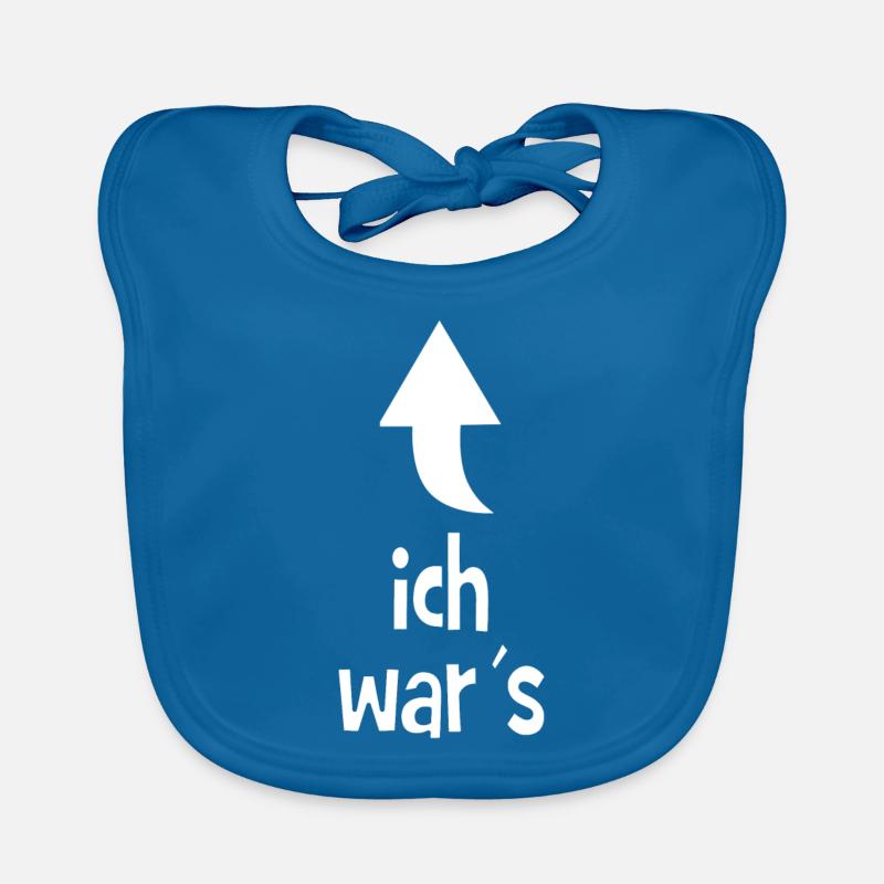 Ich war´s - Ich bin schuld - schuldig Baby Bio-Lätzchen