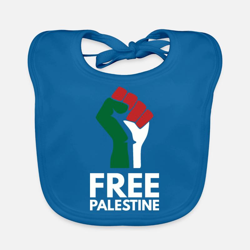 Libérer la Palestine Bavoir bio Bébé