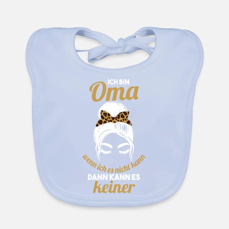 Ich bin Oma Baby Bio-Lätzchen