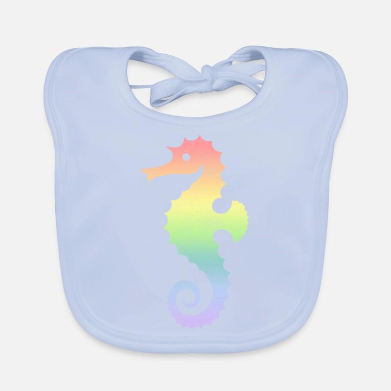 Hippocampe Bavoir bio Bébé