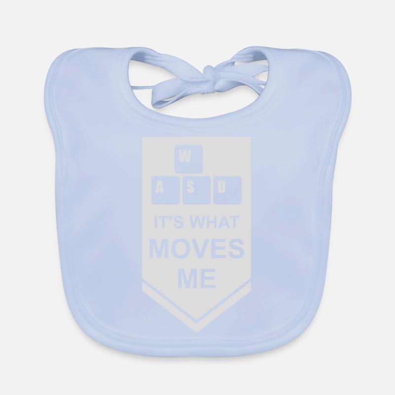 its what moves me Organic Baby Bibs