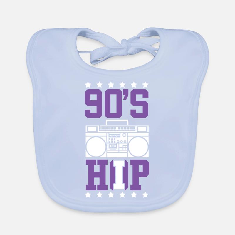 90 ger hip hop breakdance Baby Bio-Lätzchen
