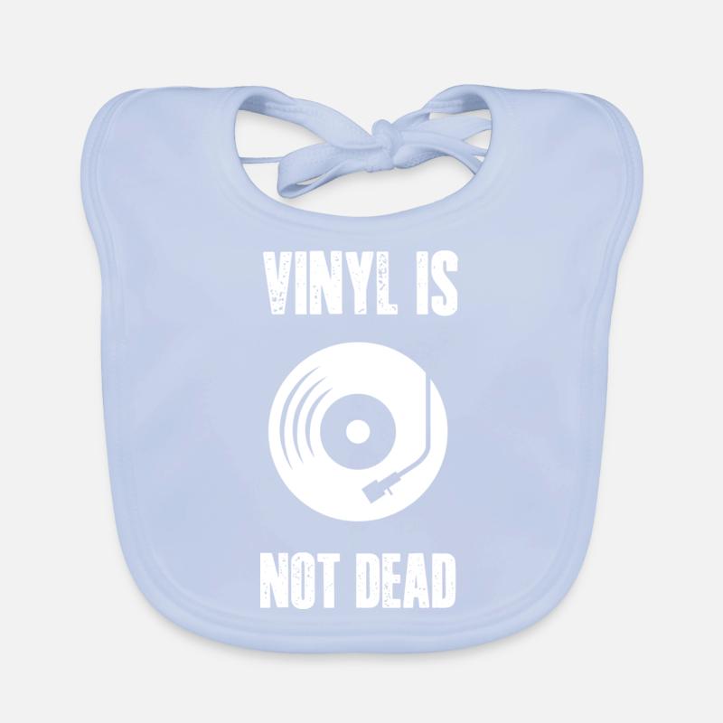Vinyl is not dead Bavoir bio Bébé