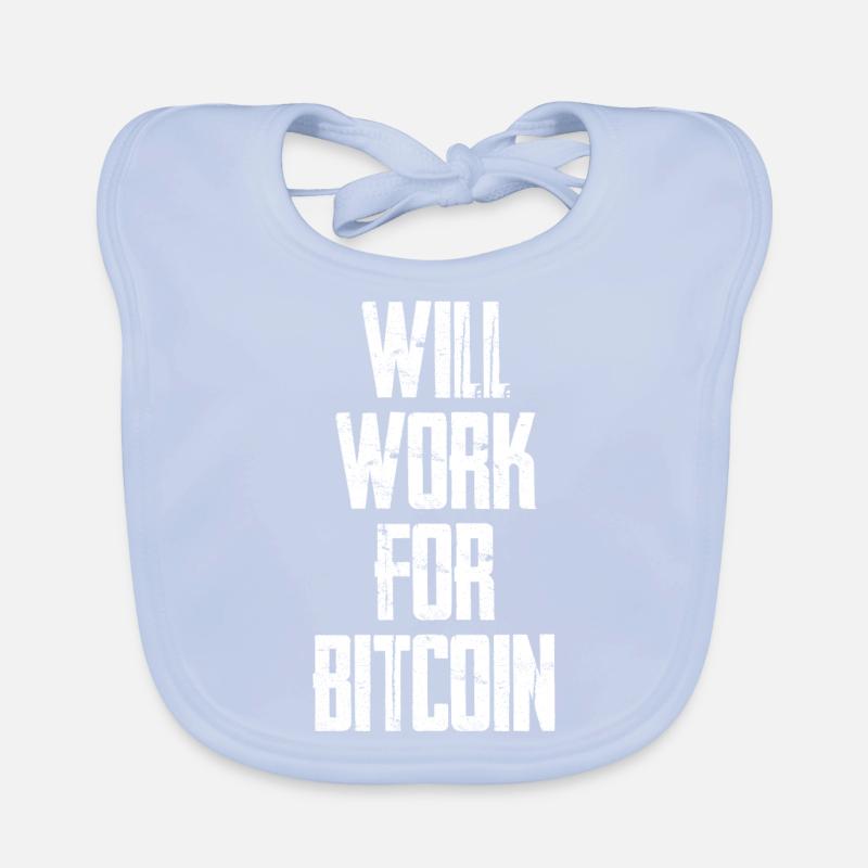 Fonctionnera pour Bitcoin 3 Bavoir bio Bébé