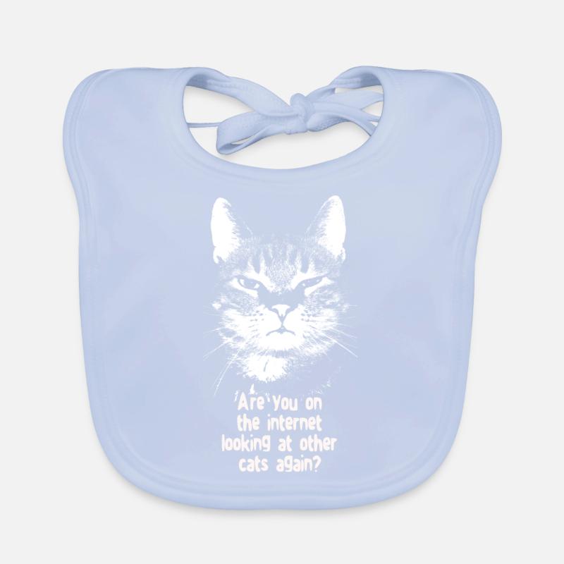 Internet-Katze Baby Bio-Lätzchen