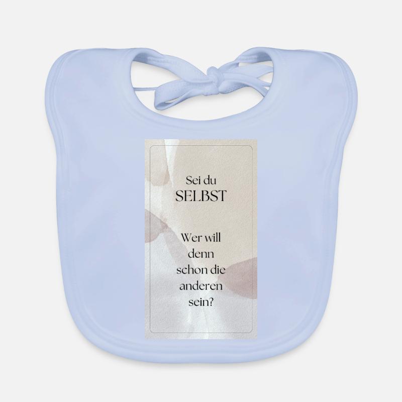 Sei du selbst Baby Bio-Lätzchen