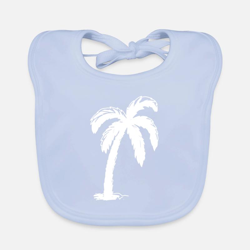 | Pop Art Palmier Bavoir bio Bébé
