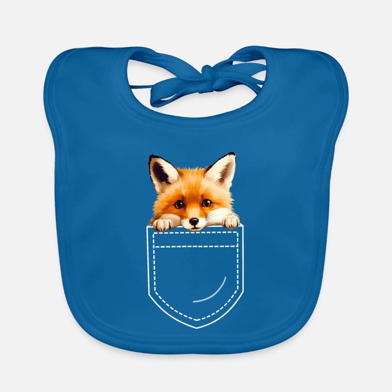 Fox Foxes Organic Baby Bibs