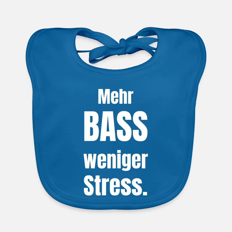 Plus de basses, moins de stress. Bavoir bio Bébé