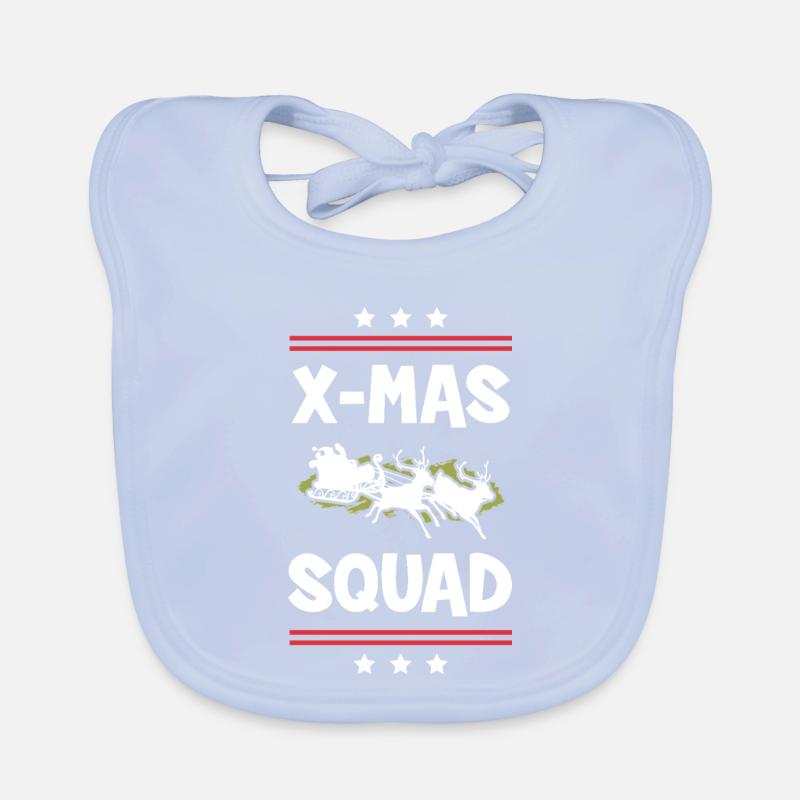 Escouade de Noël Bavoir bio Bébé