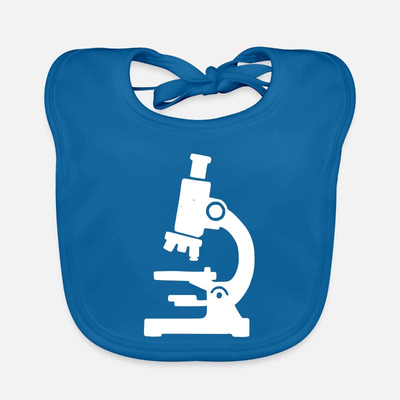 Mikroskop Silhouette Labor Baby Bio-Lätzchen