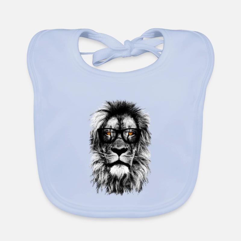 Lion de hipster Bavoir bio Bébé