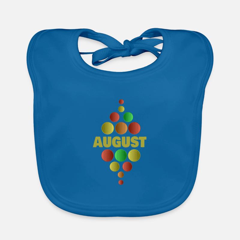 First Grade August Organic Baby Bibs