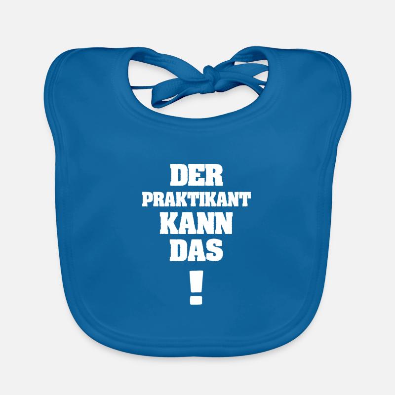 Lustig Praktikant Baby Bio-Lätzchen