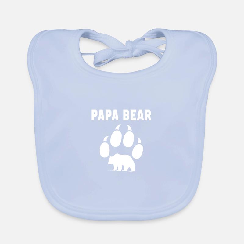 Daddy Bear Organic Baby Bibs