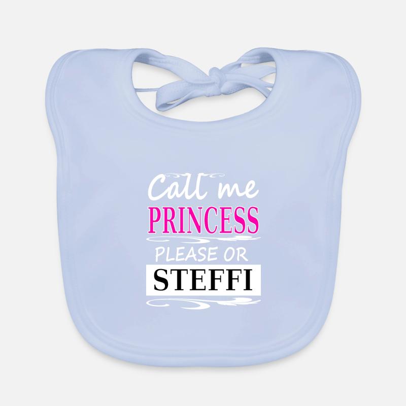 Ich heiße Steffi ich bin Stefanie Mädchenname Baby Bio-Lätzchen