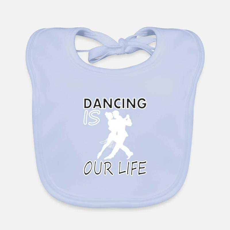 danser danseur danseur couple de danse cours de danse cadeau Bavoir bio Bébé