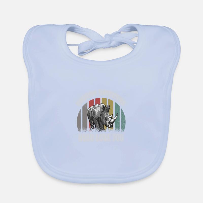 Chubby Unicorns Need Love Too Rainbow Organic Baby Bibs