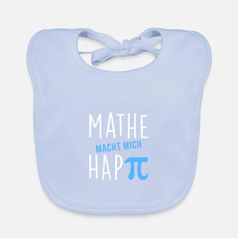 Math makes me happy Organic Baby Bibs