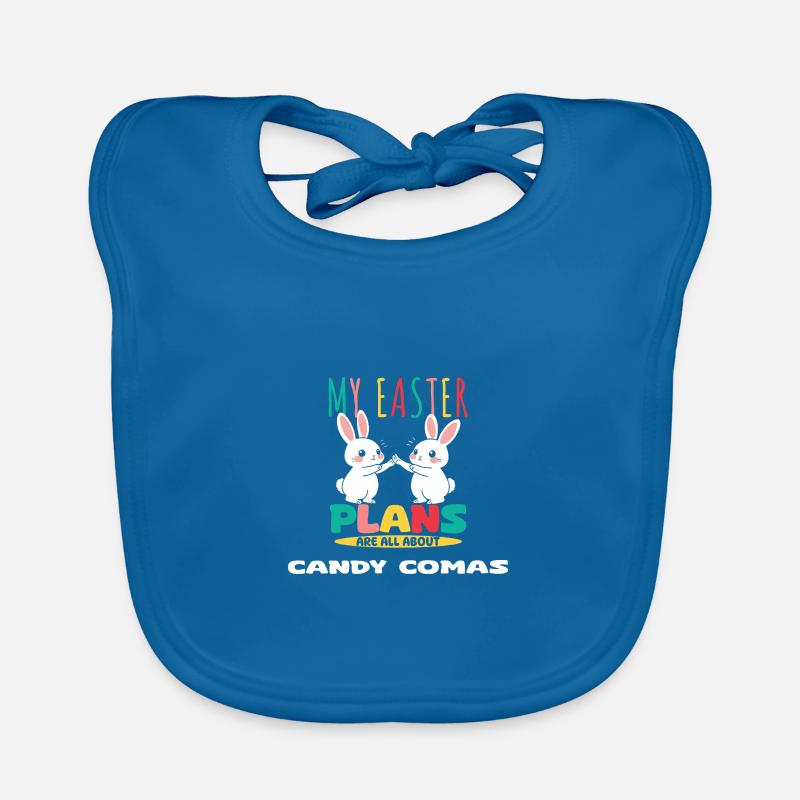 My Easter Plans Are All About Candy Comas Organic Baby Bibs