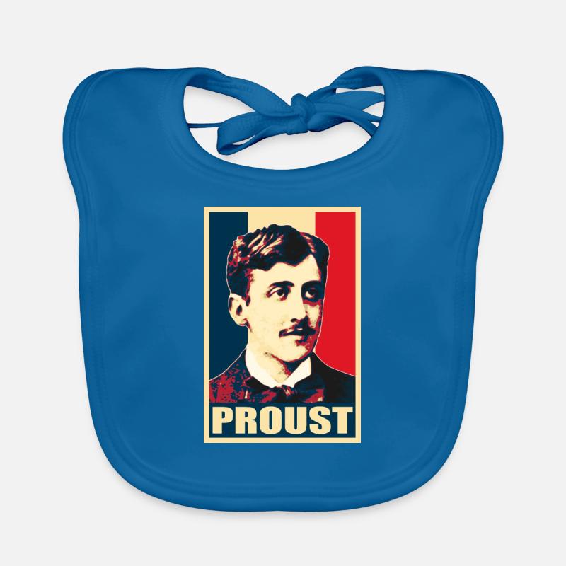 Marcel Proust Organic Baby Bibs