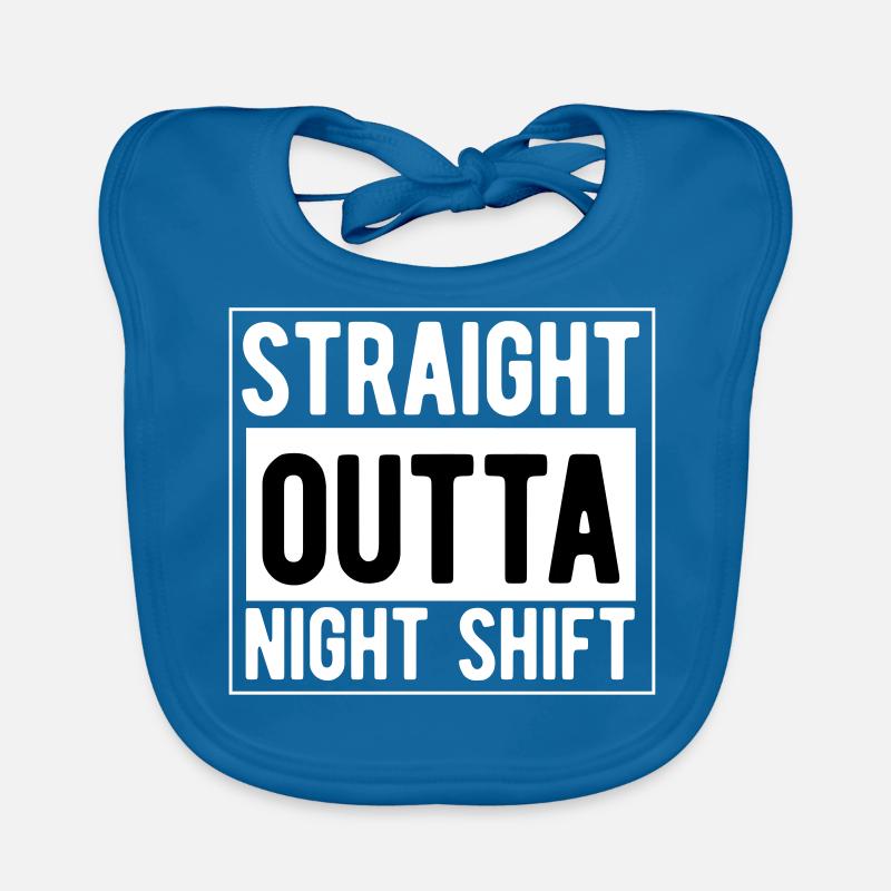 Night shift directly from the night shift Organic Baby Bibs