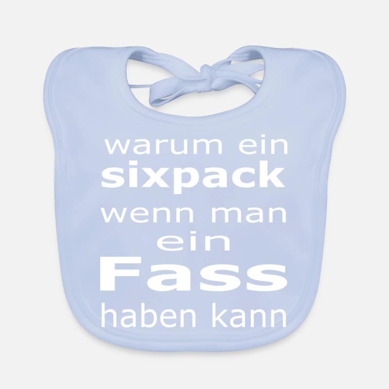 Sixpack Baby Bio-Lätzchen