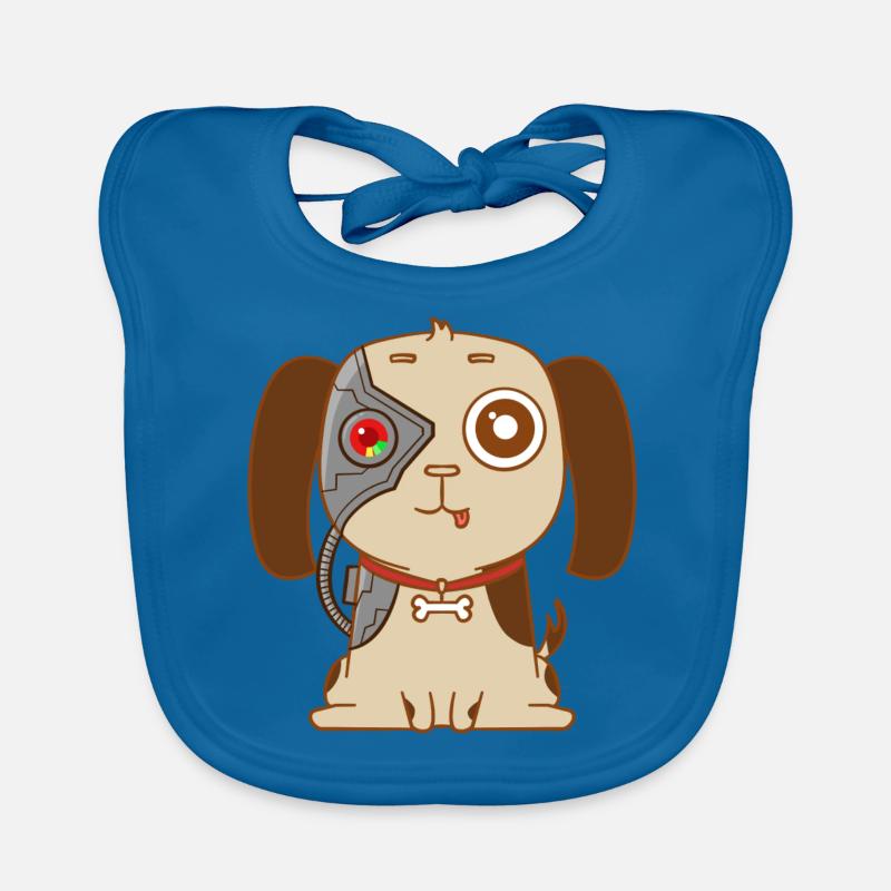 Dorg Welpe - Trekkies - Geschenkidee Baby Bio-Lätzchen