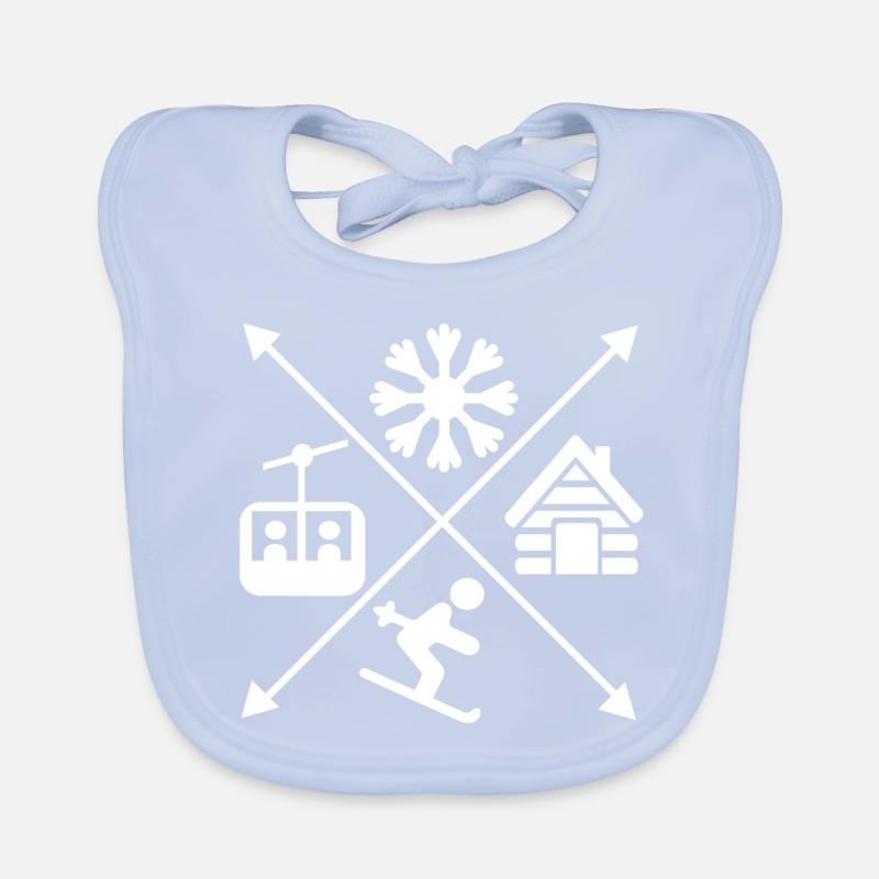 Ski Organic Baby Bibs