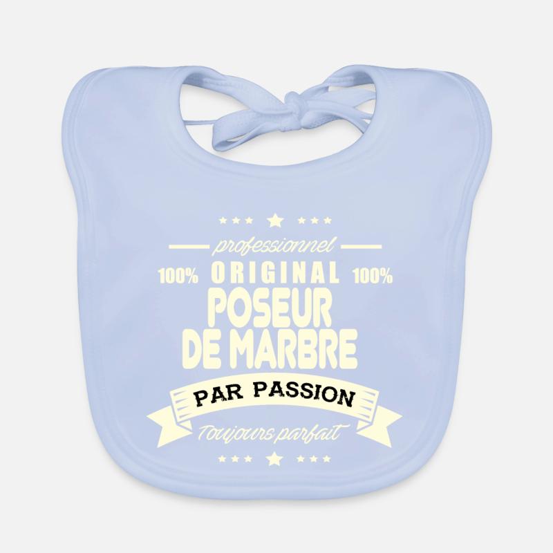 Poseur de marbre Original Bavoir bio Bébé