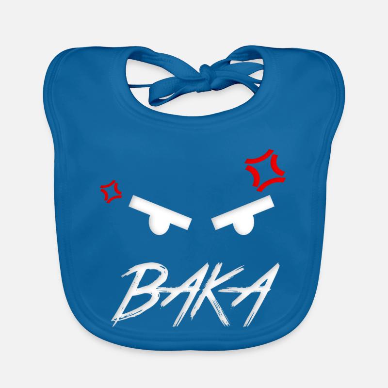 Baka Expression dans l’anime Bavoir bio Bébé