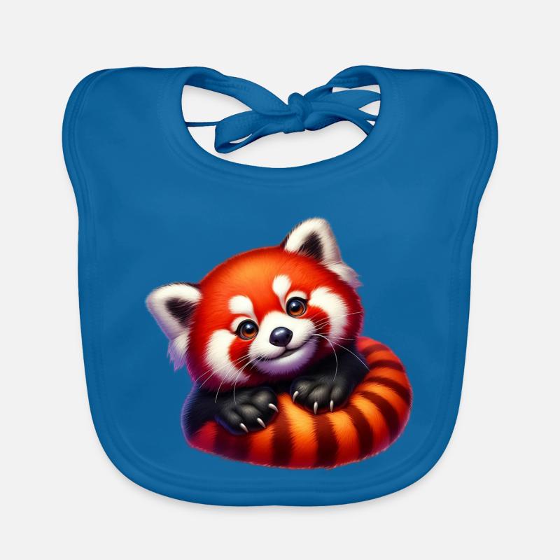 Petit panda Bavoir bio Bébé
